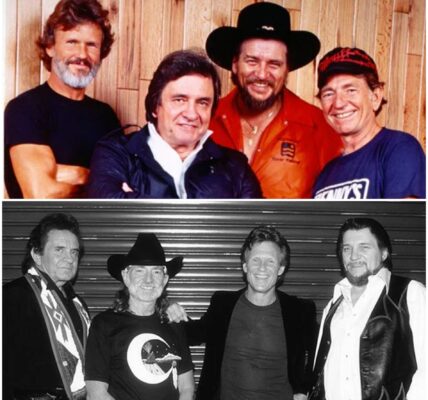 Ever get told your music taste is a little ‘old-fashioned’? If it’s because you’re listening to The Highwaymen, then take it as the highest compliment. You’re not just spinning old records; you’re tapping into a moment when four titans—Johnny Cash, Waylon Jennings, Willie Nelson, and Kris Kristofferson—joined forces to create something immortal. Their brotherhood was a powerful testament to authentic, story-driven country music, a spirit perfectly captured in their iconic anthem, “Highwayman.” Each verse, sung by a different legend, tells the story of a soul reincarnated through time, mirroring how four distinct legacies merged into one unbreakable sound. It’s a powerful reminder that true artistry isn’t bound by trends; it simply becomes legendary.