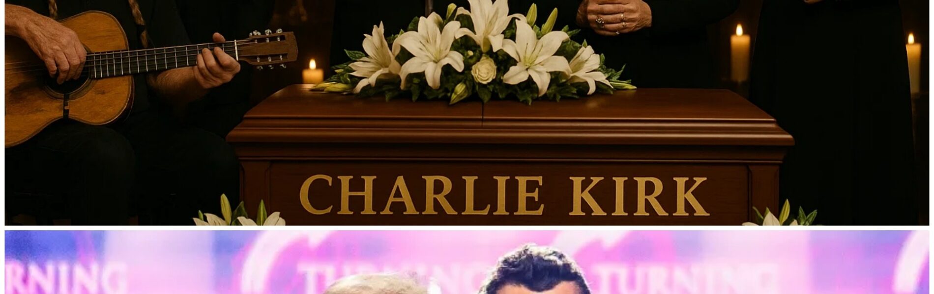 Five Legends Break Their Silence — A Tribute to Charlie Kirk The chapel was heavy with grief, yet filled with the presence of five voices that had carried generations...