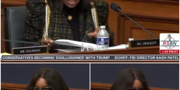 FIRESTORM IN CONGRESS: Jasmine Crockett Eviscerates Kash Patel in Explosive Showdown Over FBI Leadership