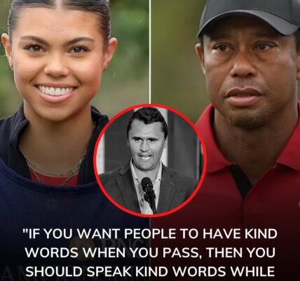 “Sam Alexis Woods, Daughter of Tiger Woods, Stuns Audience With Remark About Charlie Kirk: ‘If You Want People to Speak Kindly When You Pass, Speak Kindly While You’re Alive’”