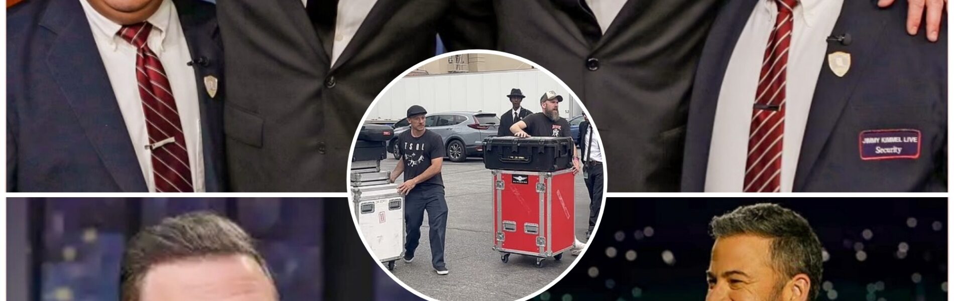 Miserable Jimmy Kimmel Staff Pack Up Gear as Sidekick Guillermo Dodges Questions and Host Escapes in SUV Moments After Show Pulled Off Air — ABC in Total Chaos After Kimmel Crosses the Untouchable Line..