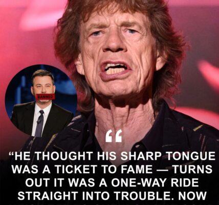 Mick Jagger Breaks Silence on Jimmy Kimmel Suspension: A Hard Lesson in Free Speech and Responsibility