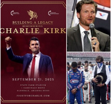 Dale Earnhardt Jr. Announces Historic Tribute to Charlie Kirk at Daytona International Speedway: Fans Nationwide to Gather for Track-Wide Celebration of Life, Courage, and Lasting Impact