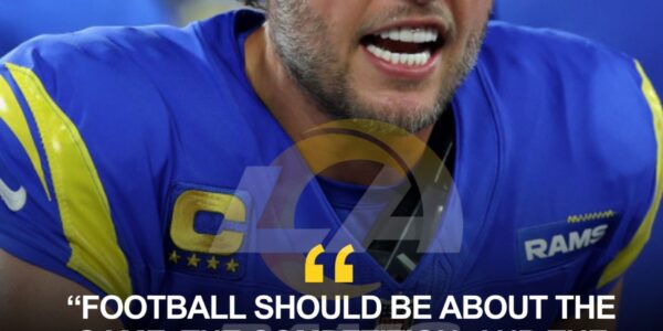 BREAKING NEWS: Matthew Stafford just surprised the Los Angeles Rams and the entire NFL with a shocking statement – "Football should not be associated with politics, stop mentioning Charlie Kirk because..."