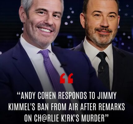 ANDY COHEN RESPONDS TO JIMMY KIMMEL'S BAN AFTER HIS COMMENTS ON CH@RLIE K!RK'S MURDER. WITH JUST 3 WORDS THAT SHOCK THE INTERNET COMMUNITY !!!