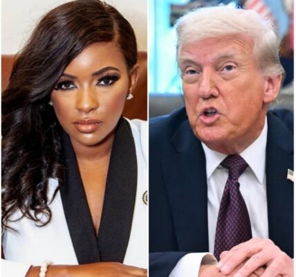 BREAKING BOMBSHELL: Jasmine Crockett EXPOSES Trump’s Secret International Deal on LIVE TV — 39 Seconds Later, He FLINCHES, Leans Into His Advisors, and Hisses “We… Need to Review This Privately” on HOT MIC!