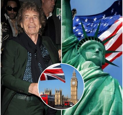 MICK’S EXIT! Rock Legend Mick Jagger Announces He Will Permanently Move Back to London — “I Am Not Respected in America.” The Reason He Revealed Is Shaking U.S. Politics