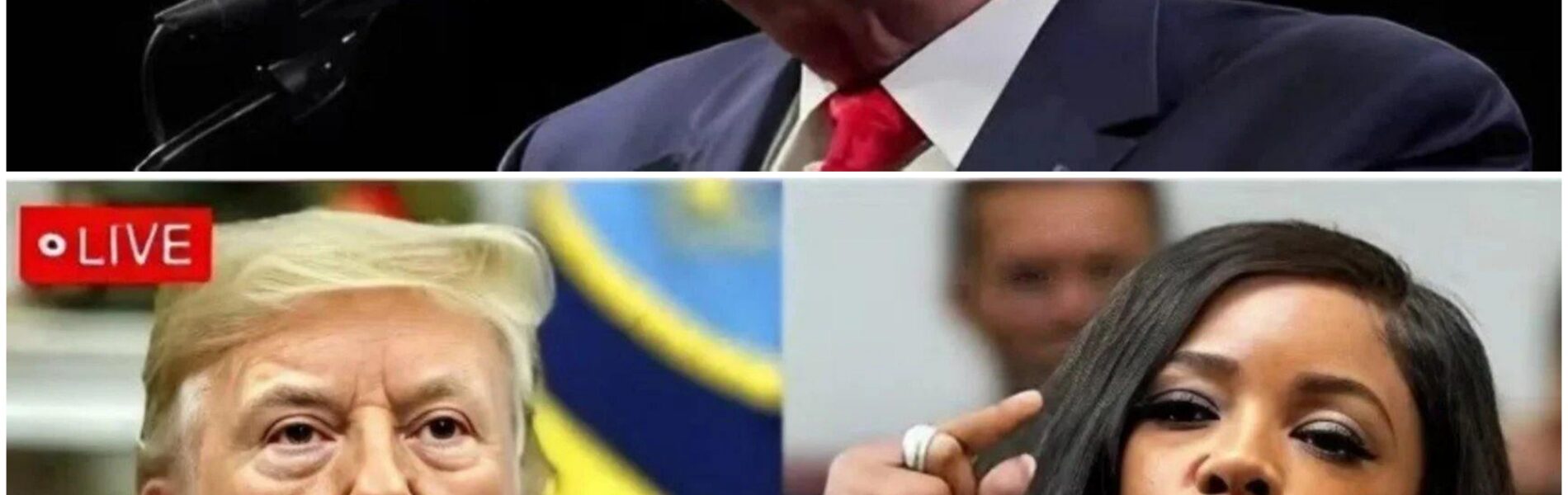 BREAKING NEWS: Jasmine Crockett REVEALS Trump’s DNA Bombshell — 47 Seconds Later, He BEGS to Cut Cameras
