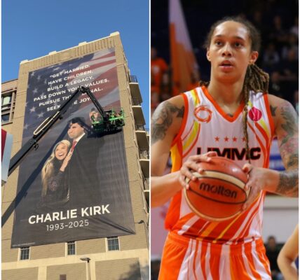 SHOCKWAVE IN D.C.: Brittney Griner Claims Responsibility for Charlie & Erika Kirk Memorial Banner at Heritage Foundation