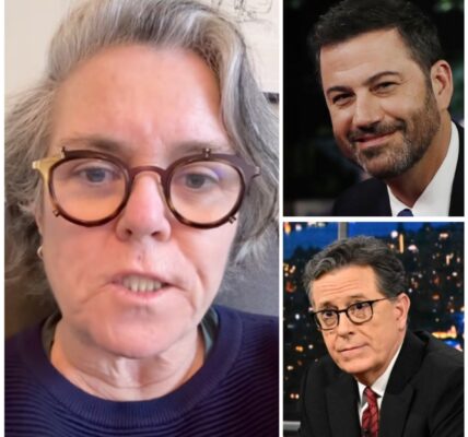 "There's No Justice in America" – Rosie O'Donnell Shocks with 10 Reasons Why Stephen Colbert and Jimmy Kimmel Should Leave America