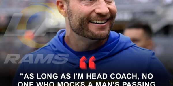 RAMS SHOCKWAVE: Head coach Sean McVay drops the hammer by banning a rookie after his outrageous celebration of Ch@l!e K!rk p@ssing — SoFi Stadium is left stunned, fans erupt in fury, and whispers say the Rams’ dynasty could be cracking from within…