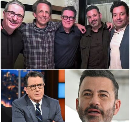 When Late-Night Titans Collide: Inside the Secret Alliance of Colbert, Fallon, Meyers, Oliver, and Kimmel