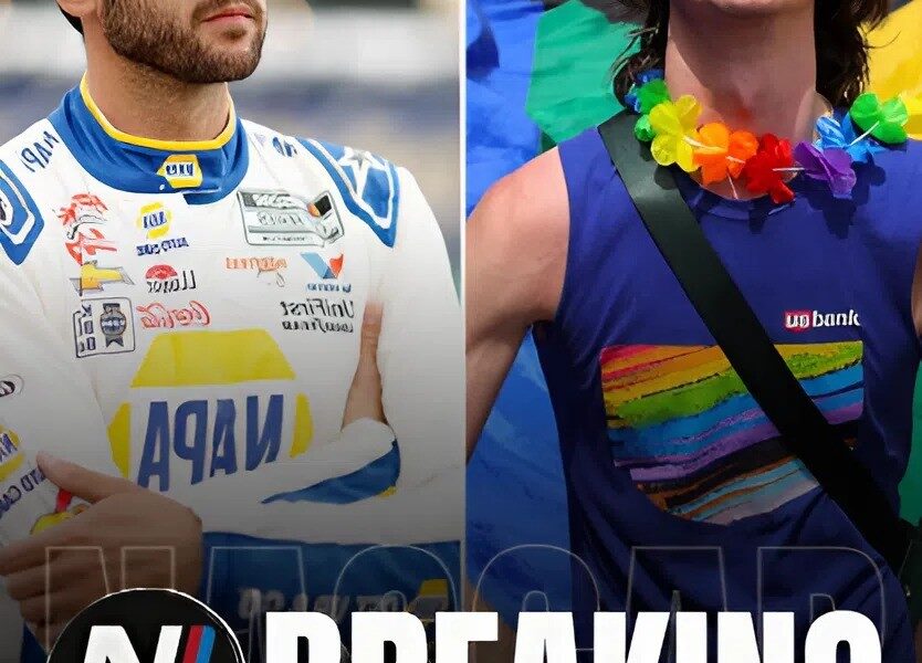 BREAKING NEWS SHAKING NASCAR: Star driver Chase Elliott sent shockwaves across the country when, ahead of the series’ next race, he flatly refused to display the LGBT decal meant to honor the movement, bluntly criticizing the ‘WOKE’ agenda as unworthy of being celebrated. Elliott made his stance crystal clear: “Racing is…
