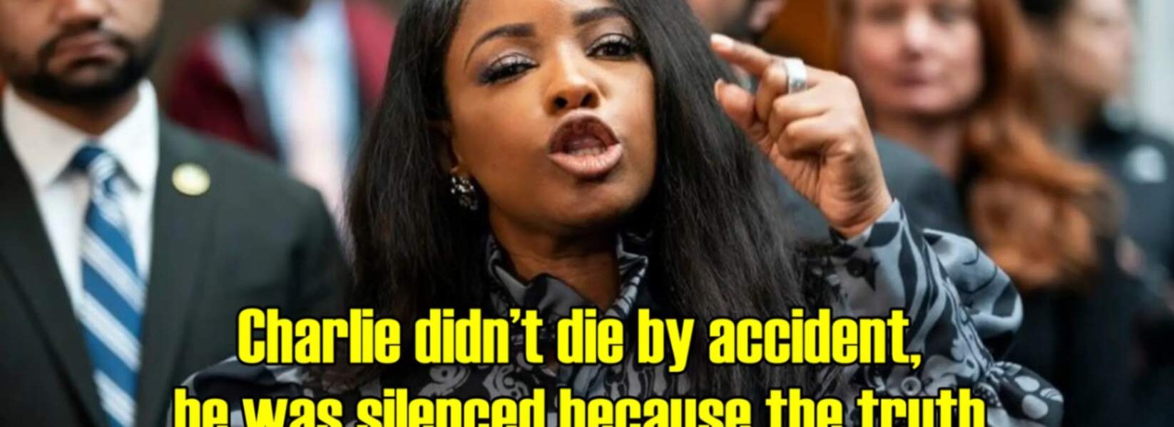 “SILENCED OR SLAIN? Jasmine Crockett’s Explosive Claim at Charlie Kirk’s Memorial Leaves America Divided”