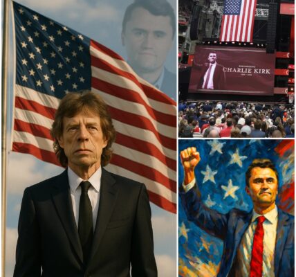 💔 Mick Jagger Honors Charlie Kirk: A Rock Legend Brings a Stadium to Tears