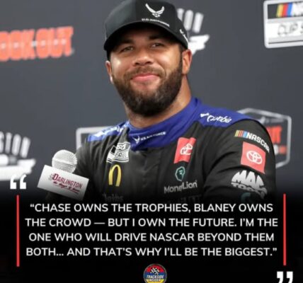 Bubba Wallace Boldly Proclaims He’ll Outshine Chase Elliott and Ryan Blaney — Claiming the Throne as NASCAR’s Next Unstoppable Superstar.
