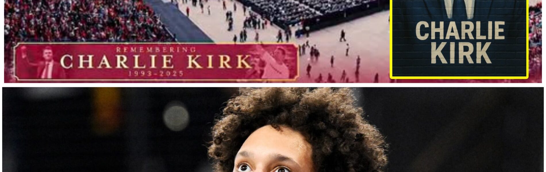 SHOCKING CONTROVERSY: Brittney Griner Divides the Nation at Charlie Kirk Memorial — WNBA Star Praises Polarizing Conservative Figure, Igniting Fury Across Political Lines