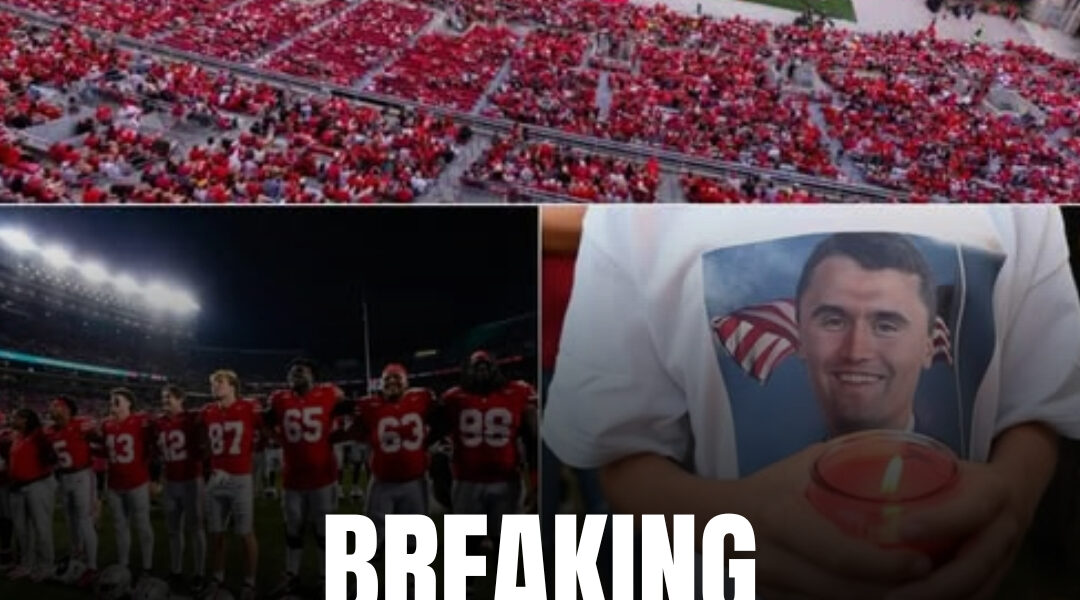 OHIO STATE STUNS NATION: “The Horseshoe” to Host Massive Public Memorial for Charlie Kirk — Sparks Heated Debate Across America