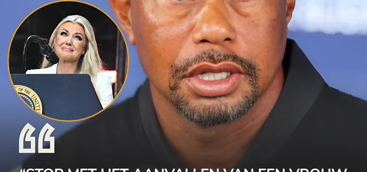 TIGER WOODS DEFENDS ERIKA🔥: Golf Legend Slams “Cruel Rumors” About Widow’s Grief After Charlie Kirk’s Death