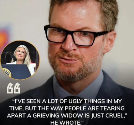 Dale Earnhardt Jr. Defends Erika Kirk After Widow’s Shocking Forgiveness of Charlie Kirk’s Killer Sparks Outrage and Conspiracy Theories