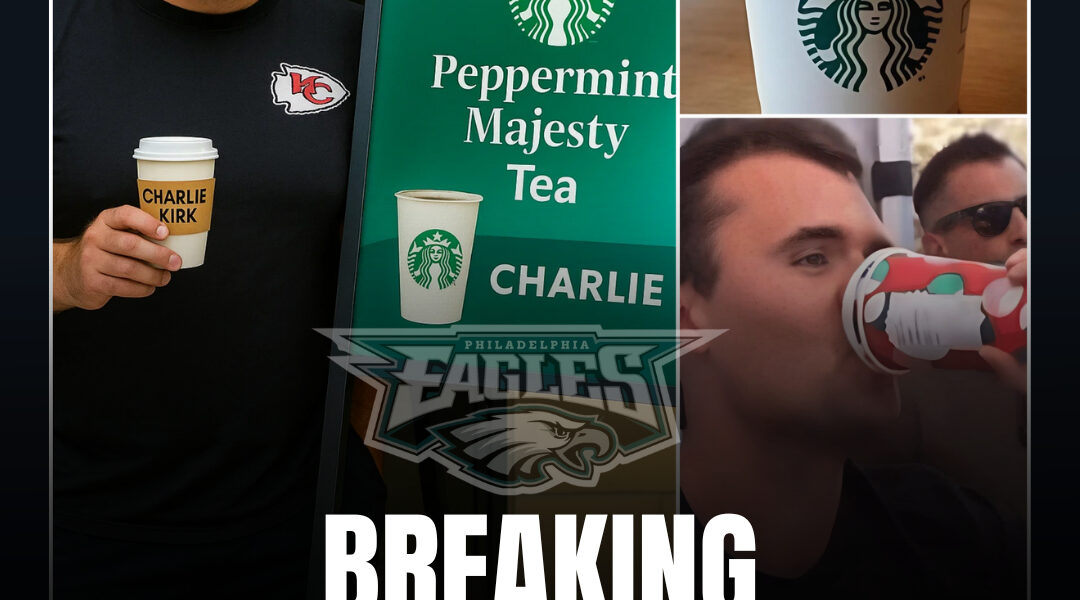 HEARTFELT TRIBUTE: Jason Kelce Sparks Nationwide Movement with Charlie Kirk’s Peppermint Majesty Tea
