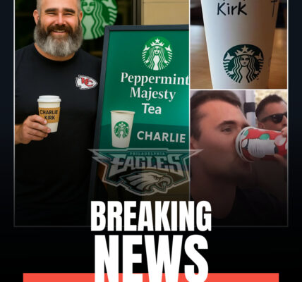 HEARTFELT TRIBUTE: Jason Kelce Sparks Nationwide Movement with Charlie Kirk’s Peppermint Majesty Tea