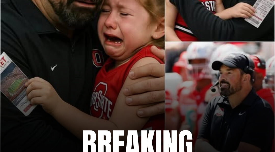 BREAKING NEWS: Ryan Day’s Unforgettable Gesture Turns a Little Girl’s Dream Into a National Moment