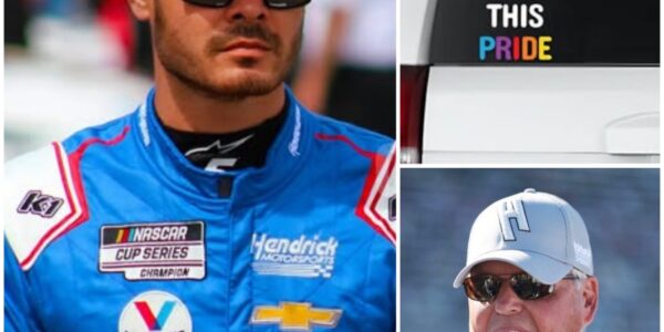 BREAKING: Hendrick Motorsports star Kyle Larson sent shockwaves through the racing world when, ahead of an upcoming Cup Series event, he publicly refused to have a custom-designed Pride-themed decal on his car — a gesture intended to honor the LGBTQ+ community. Larson went on to state