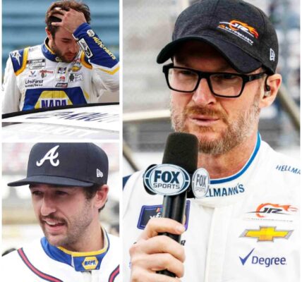 "Shut up, you idiot." 🔴 Dale Earnhardt Jr. suddenly called Chase Elliott a "NASCAR puppet" on live television after Chase Elliott's provocative words towards Dale Earnhardt Jr. at Bristol Motor Speedway in 2025...