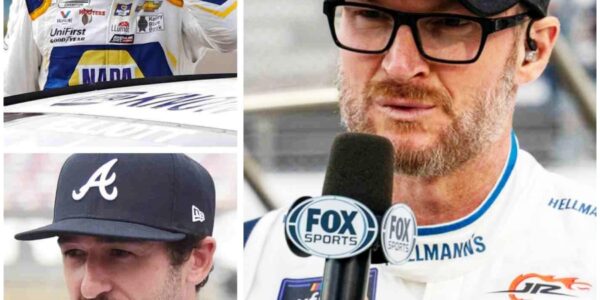 "Shut up, you idiot." 🔴 Dale Earnhardt Jr. suddenly called Chase Elliott a "NASCAR puppet" on live television after Chase Elliott's provocative words towards Dale Earnhardt Jr. at Bristol Motor Speedway in 2025...