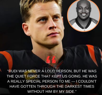 “Joe Burrow Breaks His Silence on Rudi Johnson’s Tragic Death — The Bengals Star’s Emotional Words Shattered Hearts and Left Fans Across the NFL in Tears”