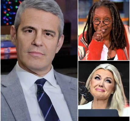 “Sit down, Monkey.” — Whoopi Goldberg suddenly lashed out at Erika Kirk, calling her a “T.R.U.M.P puppet” live on air. But just minutes later, before Erika could even respond, TV host and The Kirk’s close friend, Andy Cohen, spoke up — not to tear her down, but to defend her