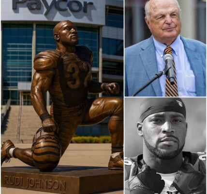 SHOCKING TRIBUTE: Bengals CEO Announces Emotional Memorial at Paycor Stadium Honoring Rudi Johnson’s Legacy — The Heartbreaking Message on His Statue Leaves NFL Fans in Tears