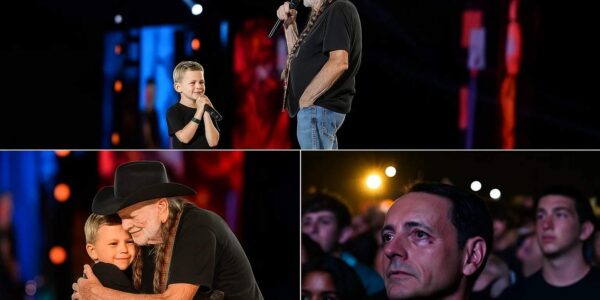 A STAGE TURNED SACRED: Willie Nelson Hands the Spotlight to a 6-Year-Old Boy in a Moment That Redefined Music Forever