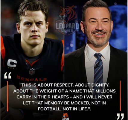 😱🔥 BREAKING — BURROW DEMANDS RESPECT: In a moment that sent shockwaves through the NFL, Cincinnati Bengals superstar Joe Burrow stepped forward with unflinching fire to address the scandal that pulled Jimmy Kimmel Live! off the air.