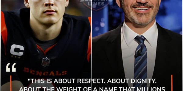 😱🔥 BREAKING — BURROW DEMANDS RESPECT: In a moment that sent shockwaves through the NFL, Cincinnati Bengals superstar Joe Burrow stepped forward with unflinching fire to address the scandal that pulled Jimmy Kimmel Live! off the air.