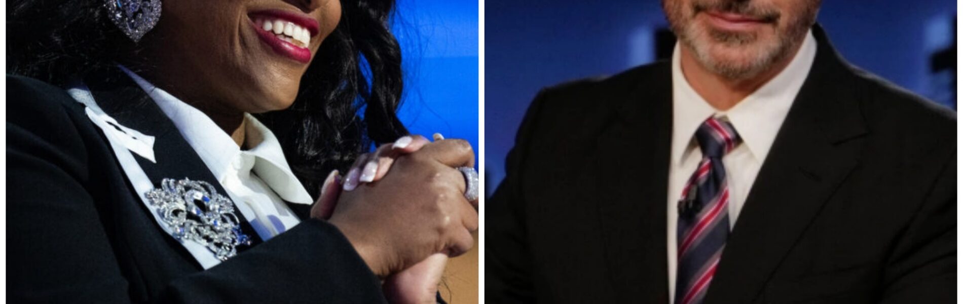 "They tried to silence me, but I’ll burn brighter" - Jimmy Kimmel RETURNS with Jasmine Crockett in a shocking REVENGE pact that insiders say could RIP apart late-night as Hollywood braces for a ruthless power war nobody saw coming.