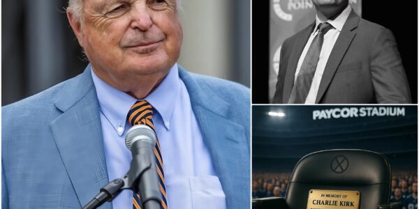 BREAKING NEWS: Cincinnati Bengals Dedicate a Permanent Empty Seat in Memory of Charlie Kirk – but the full story behind it remains untold… Inside Paycor Stadium, one chair will now remain empty for eternity, standing alone amid tens of thousands of cheering fans. A golden plaque shines from its surface, engraved with words that drew emotional applause. Yet sharp-eyed spectators caught something odd on the seat — a subtle detail never mentioned in the official announcement. Immediately, whispers began: could this be more than a memorial? Is there a deeper message hidden by the Bengals’ leadership? And why unveil it at this exact time…?