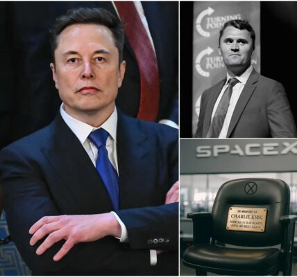 🚨 BREAKING NEWS: Elon Musk Dedicates a Permanent Empty Seat in Memory of Charlie Kirk – but the full story behind it remains untold… Inside the sleek halls of SpaceX headquarters, one chair will now remain empty for eternity, standing alone amid the hum of innovation and ambition. A golden plaque shines from its surface, engraved with words that drew emotional applause. Yet sharp-eyed visitors caught something odd on the seat — a subtle detail never mentioned in the official announcement. Immediately, whispers began: could this be more than a memorial? Is there a deeper message hidden by Elon Musk’s leadership? And why unveil it at this exact time…?