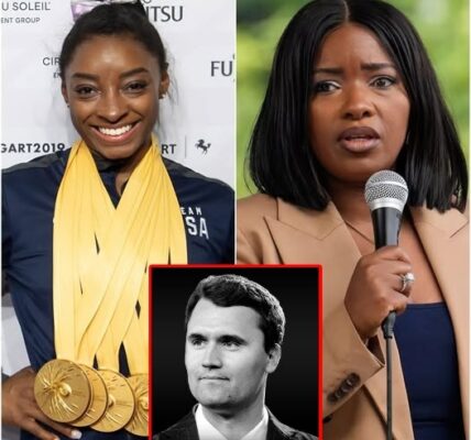 SHE WAITS FOR YEARS TO HAVE THE LAST WORD: Simone Biles Breaks Her Silence After Charlie Kirk’s Death — And Jasmine Crockett’s Five-Word Reply Has the World Talking
