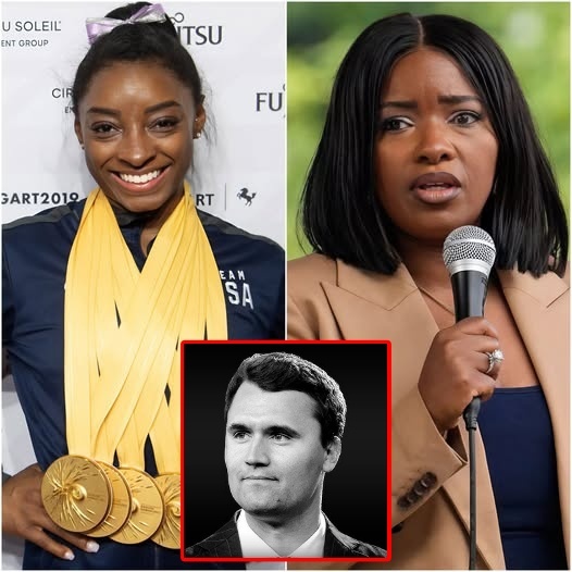 SHE WAITS FOR YEARS TO HAVE THE LAST WORD: Simone Biles Breaks Her Silence After Charlie Kirk’s Death — And Jasmine Crockett’s Five-Word Reply Has the World Talking
