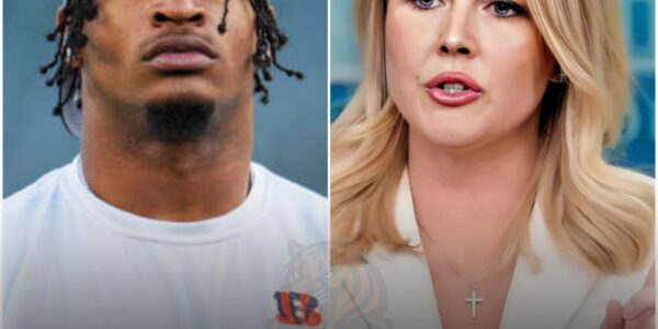 “Sit down, Barbie.” — Ja’Marr Chase suddenly called Karoline Leavitt a T.r.u.m.p. puppet on air after Leavitt insulted him with racist words and called him an “OVERRATED DIVA.” With just 12 words, Chase left Karoline Leavitt speechless. Leavitt tried to retort, but was faced with a harsh truth from the Bengals star, causing the entire studio to fall silent. The audience stood up and applauded.