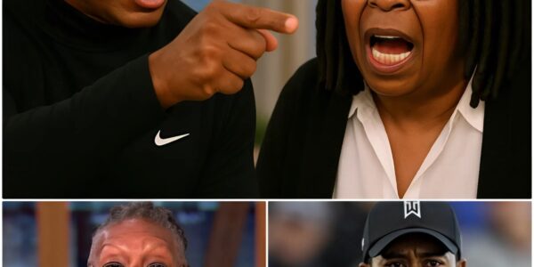 BREAKING NEWS: Golf Icon Tiger Woods Turns *The View* into Chaos with Explosive Walk-Off! Whoopi Goldberg yelled “CUT IT!” but it was too late. Tiger Woods stood up, pointed at Joy Behar, and bellowed, **“I AM NOT HERE TO BE LIKED—I AM HERE TO TELL THE TRUTH!”** The room froze, then erupted. Before leaving, he hurled his parting shot: **“YOU WANTED A CLOWN — BUT YOU GOT A LEGEND. ENJOY YOUR SCRIPTED SHOW. I’M OUT.”**