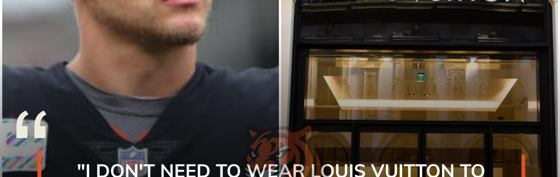 BREAKING: Louis Vuitton employees mocked a casually dressed man and denied him entry — 48 hours later, they were left speechless when they learned it was Cincinnati Bengals star Joe Burrow. He was just trying to buy a gift for his mom. Now the NFL is fighting back. Never judge a man by his clothes…
