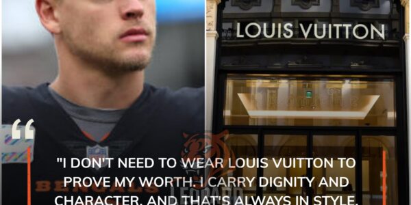 BREAKING: Louis Vuitton employees mocked a casually dressed man and denied him entry — 48 hours later, they were left speechless when they learned it was Cincinnati Bengals star Joe Burrow. He was just trying to buy a gift for his mom. Now the NFL is fighting back. Never judge a man by his clothes…