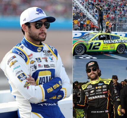 “HE CHEATED!” Chase Elliott accused, drawing the entire crowd’s attention as Ryan Blaney won at Crayon 301. Just 10 minutes later, Blaney looked up with a cold stare, a mocking smile, and uttered nine words that electrified the crowd as the media began to cover the incident.