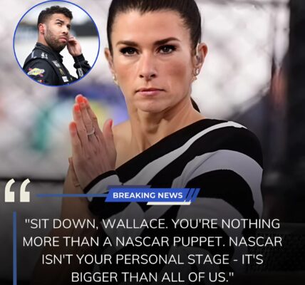 "Sit down, Wallace." 🔴 Danica Patrick unexpectedly called Bubba Wallace a "NASCAR puppet" on live television after Bubba Wallace's taunts toward Patrick at the 2025 Bristol Motor Speedway when she was the host. Just minutes later, when Wallace was about to respond, Patrick told him a harsh truth that silenced the entire studio and stunned him, forcing him to sit down
