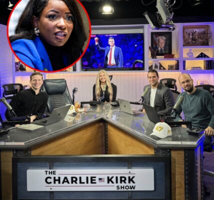 Erika Returns! Jasmine Crockett’s Explosive Clash with Charlie Kirk Ignites National Firestorm