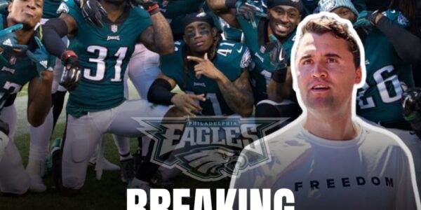GAME DAY ERUPTION: Eagles’ Controversial Charlie Kirk Tribute Splits America in Half