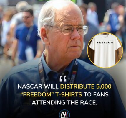 Race Day Tribute: NASCAR’s Jim France to Honor Charlie Kirk at Daytona with “Freedom” Shirts and Emotional Ceremony. The 'Freedom' T-shirt is deeply meaningful: it is the same shirt Charlie Kirk wore to his final event at Utah Valley University before his assassination. Kirk had planned to attend the Ryder Cup as a spectator, but the plan was scrapped after the tragedy.